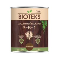 Биотекс палисандр  0,8 л (1/14) защитный состав  2 в 1 текс
