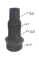 Купить Штуцер для дренажного насоса М32 прямой 03765