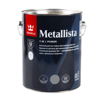 Краска по ржавчине  3 в 1 "METALLISTA"  серебряная  2,3 л (1/6) "Тиккурила"