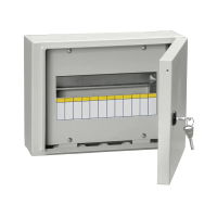 Купить Щиток распределительный навесной "TITAN 3" щрн-12 IP54, 12 модулей, металл. 240*330*120 мм (1) "IEK"