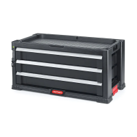 Купить Органайзер для инструмента "DRAWERS TOOL CHEST" 57*29*26 см, 3 выдвижн. ящика (черный) "KETER"