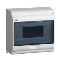 Купить Бокс "KREPTA 3" кмпн 2/9-2 IP31 для наружн. уст., пластик, белый (1/32) "IEK"