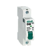 Купить Выключатель автомат. ва-103 1р 40а 6ка тип с (1/12/144) "DEKRAFT"