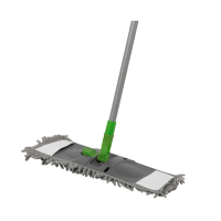 Купить Швабра для пола  Mop Clean насадка микрофибра "Лапша" (серая) (1/24) "Рыжий кот"