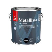 Краска по ржавчине  3 в 1 "METALLISTA"  черная  2,3 л (1/6) "Тиккурила"
