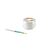 Купить Провод пвс 3 х 1,5 мм² гост (бухта 10 м) белый (1/10) TDM SQ0118-0015