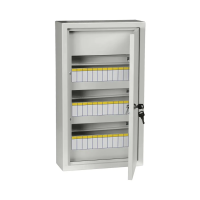 Купить Щиток распределительный навесной "TITAN 3" щрн-36 IP31, 36 модулей, металл. 540*310*120 мм (1) "IEK"