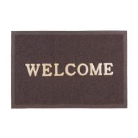 Купить Коврик SPONGY "WELCOME" 50*80 см (коричневый) (1/15) "SUNSTEP" 38-442