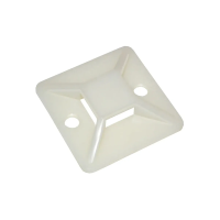 Купить Площадка под хомуты самоклеящаяся 30 х 30 мм упак. 100 шт. (белая) (1/5/70) "IEK"