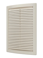 Купить Решетка вентиляц. с сеткой 180 х 250 мм (1/60) "Эра" 1825рц Ivory