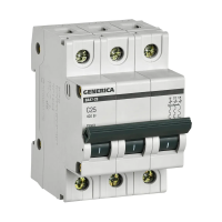 Купить Выключатель автомат. ва47-29 3р 25а 4,5ка тип с (1/4/48) "GENERICA"