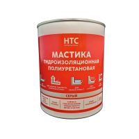 Купить Мастика гидроизоляционная полиуретановая 1 кг серая (1) "HTC"