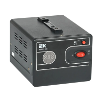 Купить Стабилизатор напряжения переносной "HUB" 1,5 ква (1/4) "IEK"