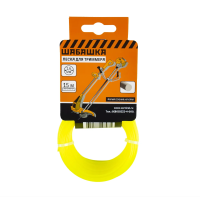 Купить Леска для триммера 1,6 мм 15 м, круглая (1/150/300) "Шабашка" 034-4031