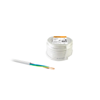 Купить Провод пвс 3 х 2,5 мм² гост (бухта  5 м) белый (1/10) TDM SQ0118-0008