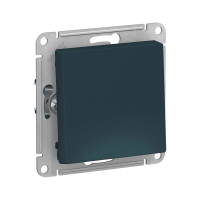 Купить Выключатель "ATLASDESIGN" 1 кл. (механизм) 10а, изумруд (1/5/20) "SCHNEIDER"