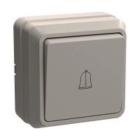 Купить Выключатель открыт. уст. "Октава" 1 кл. вск20-1-0-окм, 10а, кремовый (1/36/432) "IEK"