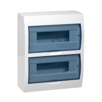 Купить Щиток распределительный навесной "KREPTA 3" щрн-п-24 IP41, 24 модуля, пластик, белый (1/10) "IEK"