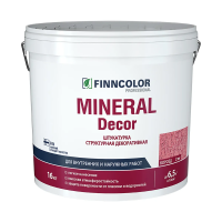 Штукатурка "MINERAL DECOR"  KTA  "Шуба" 1,5 мм  16 кг (1) "FINNCOLOR"