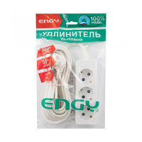 Купить Удлинитель "ENGY гранд"  7 м, 3 розетки с заземл. (пвс 3 х 0,75), белый (1/25)