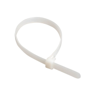 Купить Хомуты нейлон 4,8 х 400 мм (набор 100 шт.) белые (1/10/90) "IEK"