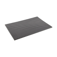 Купить Коврик грязесборный "CROCMAT" 60*80 см толщина 10 мм (серый) (1/20) "SUNSTEP" 75-005