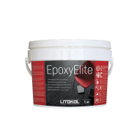 Купить Затирка эпоксидная 2-х комп. "EPOXYELITE" E.03 жемчужно-серый, ведро 1 кг (1) LITOKOL