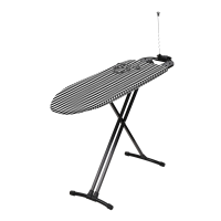 Купить Доска гладильная "HAUSHALT P" (HOUNDSTOOTH) 120 х 40 см (1/2) термопластик  "Ника" HP1/н