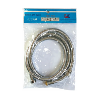Купить Шланг для душа растяжной 1,5-1,7 м, D 13 мм, EPDM, гайка-ZN (1/50) "ELKA"