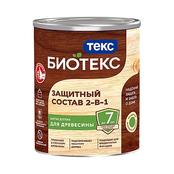 Биотекс вишня  2,7 л (1/6) защитный состав  2 в 1 текс