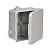 Купить Коробка распаячная открыт. уст. км41256 100*100*50 мм, IP54, св.серая (8 гермовводов) (1/48) "IEK"