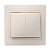 Купить Выключатель "Кварта" 2-х кл. вс10-2-0-км, 10а (керам.) кремовый (1/10/200) "IEK"