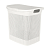 Купить Корзина для белья "AJUR" 35 л 43*34*45 см (белое облако) (1/3) "KEEPLEX" KL410011048