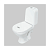 Купить Унитаз напольный "Самарский" стандарт белый "SANITA" WC.CC/Samarsky/1-P/WHT.G/S1