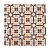 Купить Коврик "Преображение" 80 см  рулон 15 м (1) вспененный пвх 7093-210PT-BEIGE-BROWN