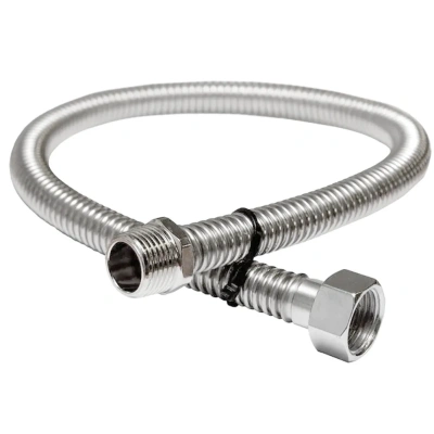 Купить Подводка сильфонная для газа 1/2" 150 см гайка-штуцер  (1/50) "ELKA"