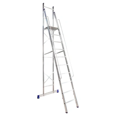 Купить Стремянка профи алюминиевая 10 ступеней (1) "Алюмет"