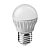 Купить Лампа светодиодная (LED)  "Онлайт" G45  шар  10W 2700 к  E27, матов., тепл. свет (1/100)промо 82 912