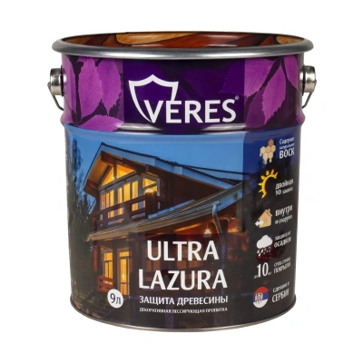 Верес ультра лазура №30 старая древесина  9 л (1) "VERES"