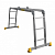 Купить Лестница-трансформер шарнирная профи 4 секции по 3 ступени (1) "Алюмет"