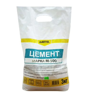 Купить Цемент М-500 3кг Артель 32096