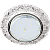 Купить Светильник встроенный Ecola GX53-H4 LD7040 Круг Бабочки прозр/хром 35х125