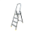 Купить Стремянка комбинированная 4 ступени (1) "Алюмет"