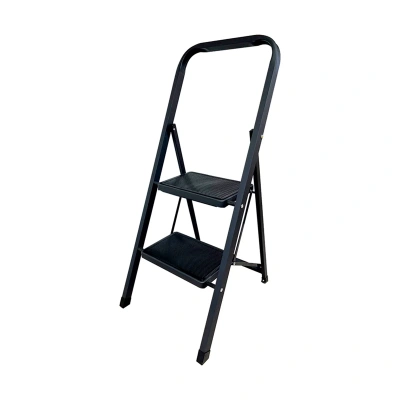 Купить Стремянка стальная 2 широкие ступени (1) "Алюмет"