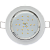 Купить Светильник встроенный Ecola GX53-H6 плоский 16x101 Белый