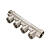 Купить Коллектор 3/4" х 1/2"  4 выхода (внутренняя резьба) (1/30) "Стм"
