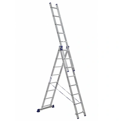 Купить Лестница-стремянка 3 секции по  8 ступеней (1) "Алюмет"