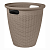 Купить Кашпо для цветов напольное "RATTAN" D 266 мм/10 л (франц. платан) (1/12) "INGREEN" IG621510105